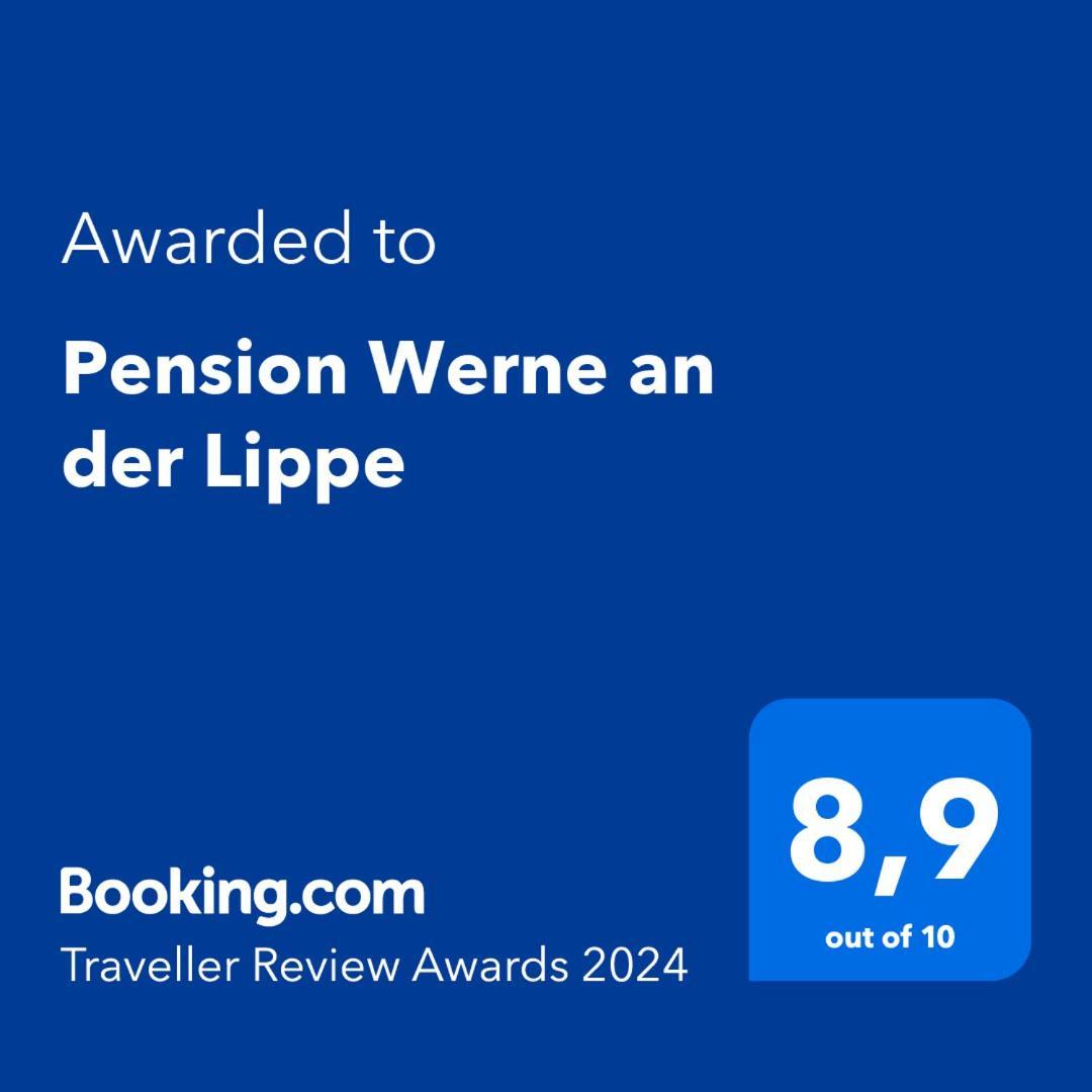 Pension Werne An Der Lippe Apartment Ngoại thất bức ảnh
